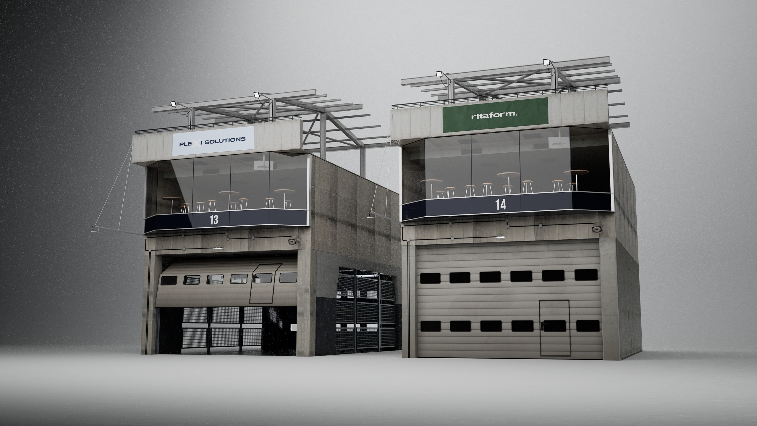 Media 1 for listing Pitstop Building with Interior (Modular)