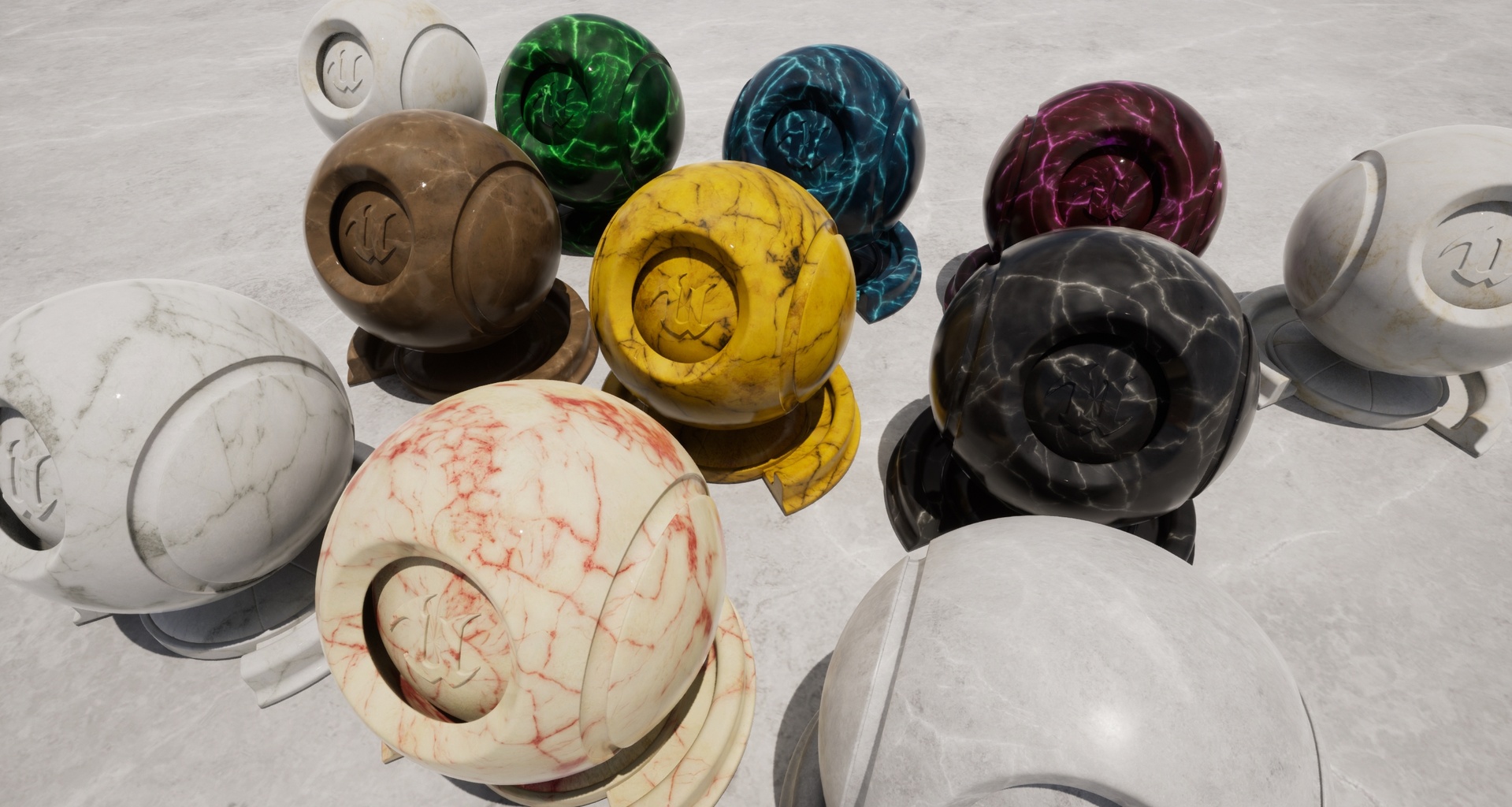 Media 1 for listing 20 Seamless Marble Materials