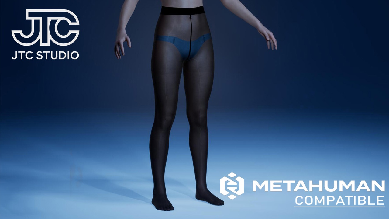 Media 1 for listing Nylon Pantyhose v1.01 for Metahuman