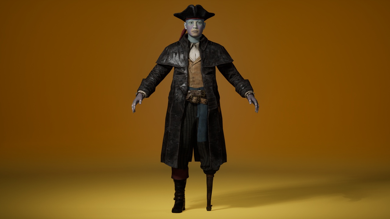 Media 1 for listing Pirate Outfit Bunble (VOL. 1) - Metahuman