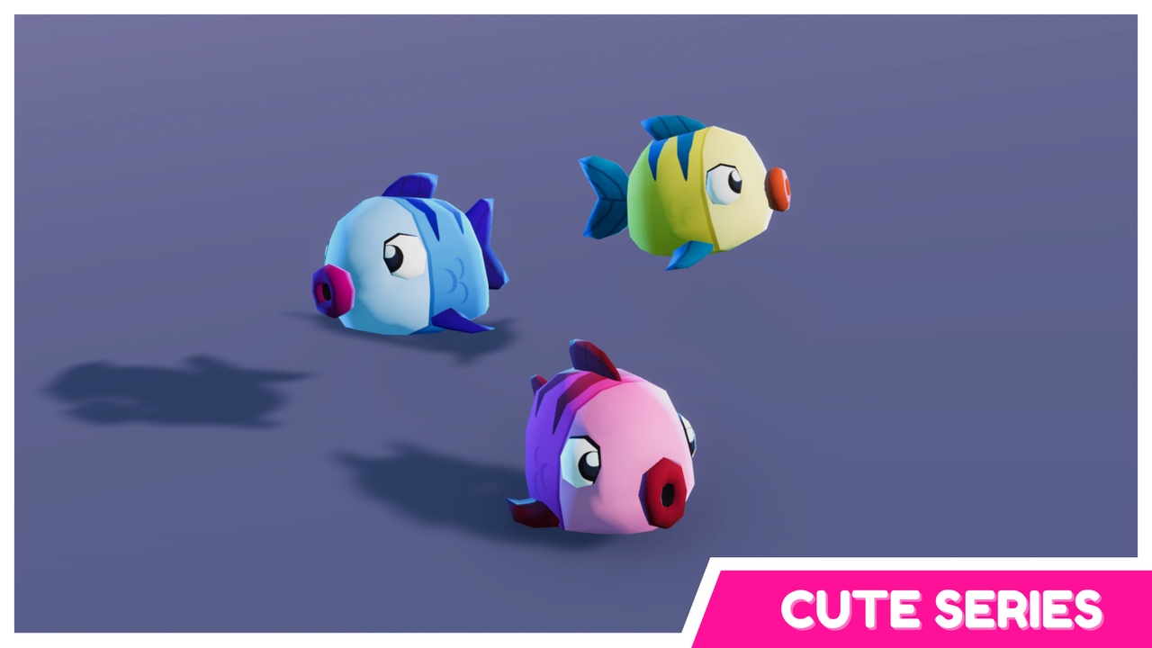 Media 1 for listing Fish Cute Series