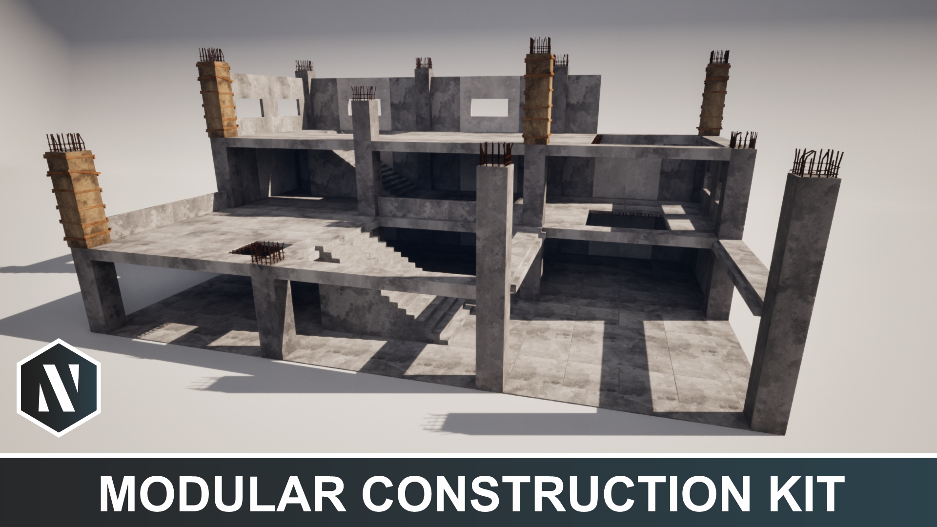 Modular Concrete Building Construction Kit | Fab