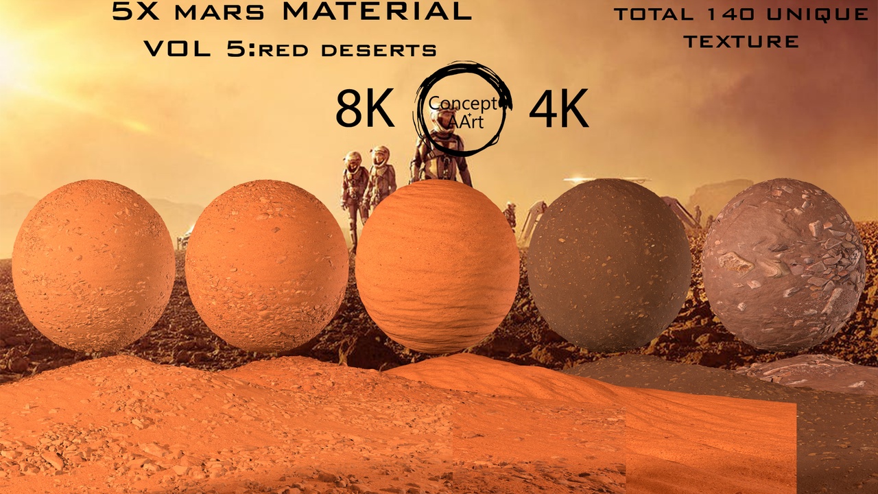 Media 1 for listing MARS VOL5:RED DESERTS