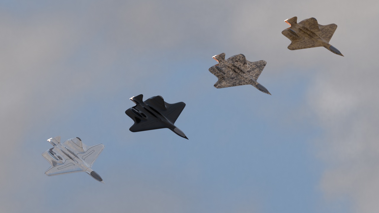 Media 1 for listing Modern Twin-Engine Fighter Jet - Multi-Role Military Aircraft (Multi-Skin Pack)
