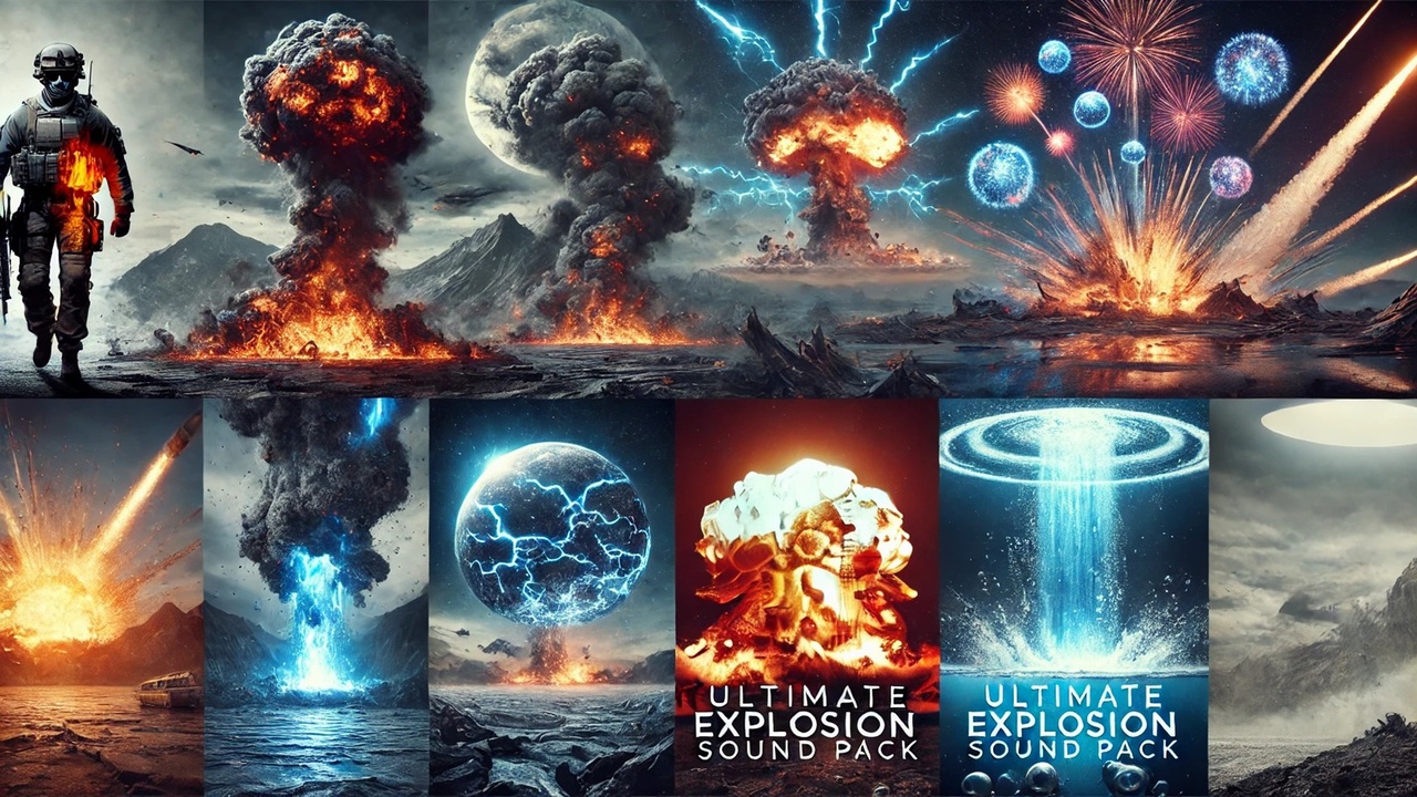 Media 1 for listing Ultimate Explosion Sound Effects Pack
