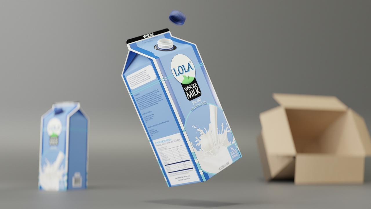 Média 1 pour l'article Milk Carton
