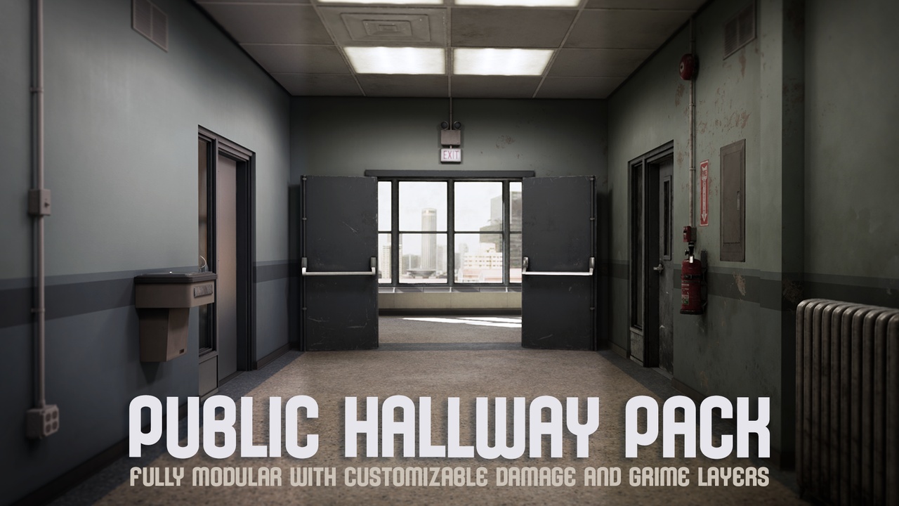 Media 1 for listing Public Hallway Pack