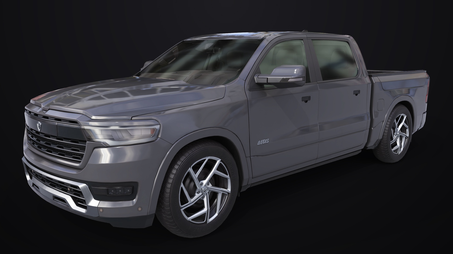 Media 1 for listing Generic Pickup Truck 03 Collection All PBR Unity UE Textures