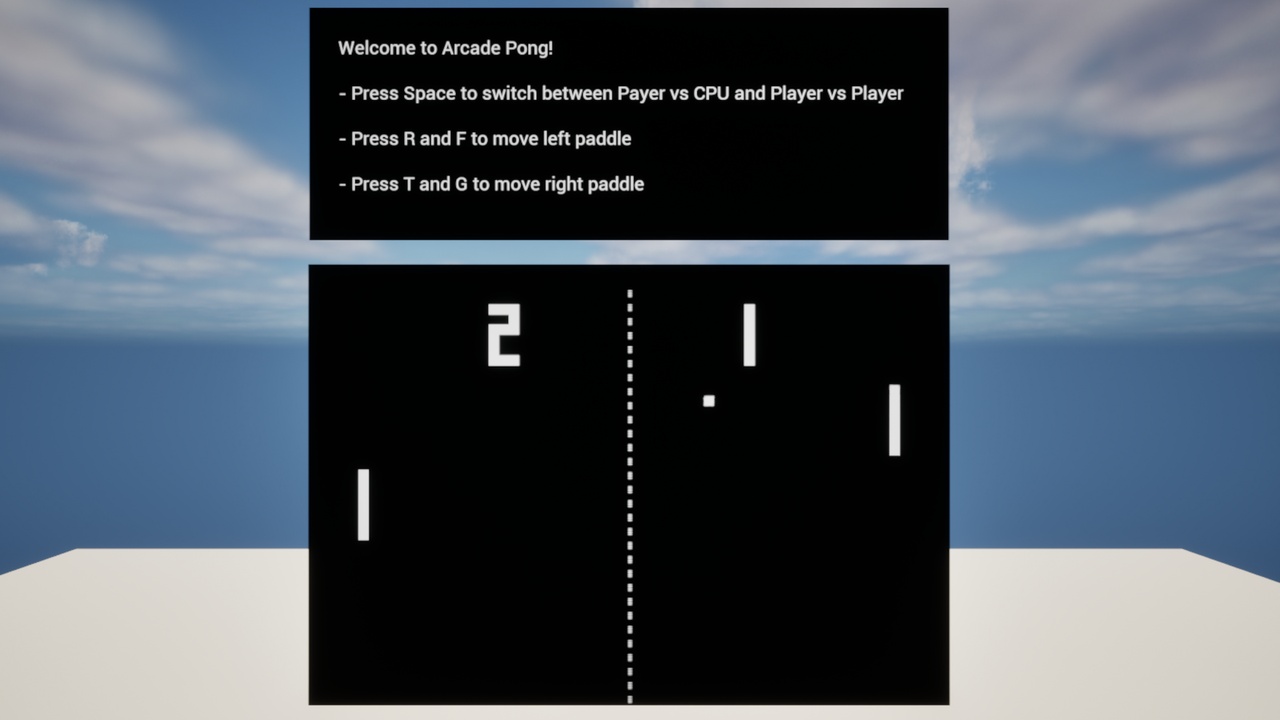Media 1 for listing UMG Arcade Games: Pong
