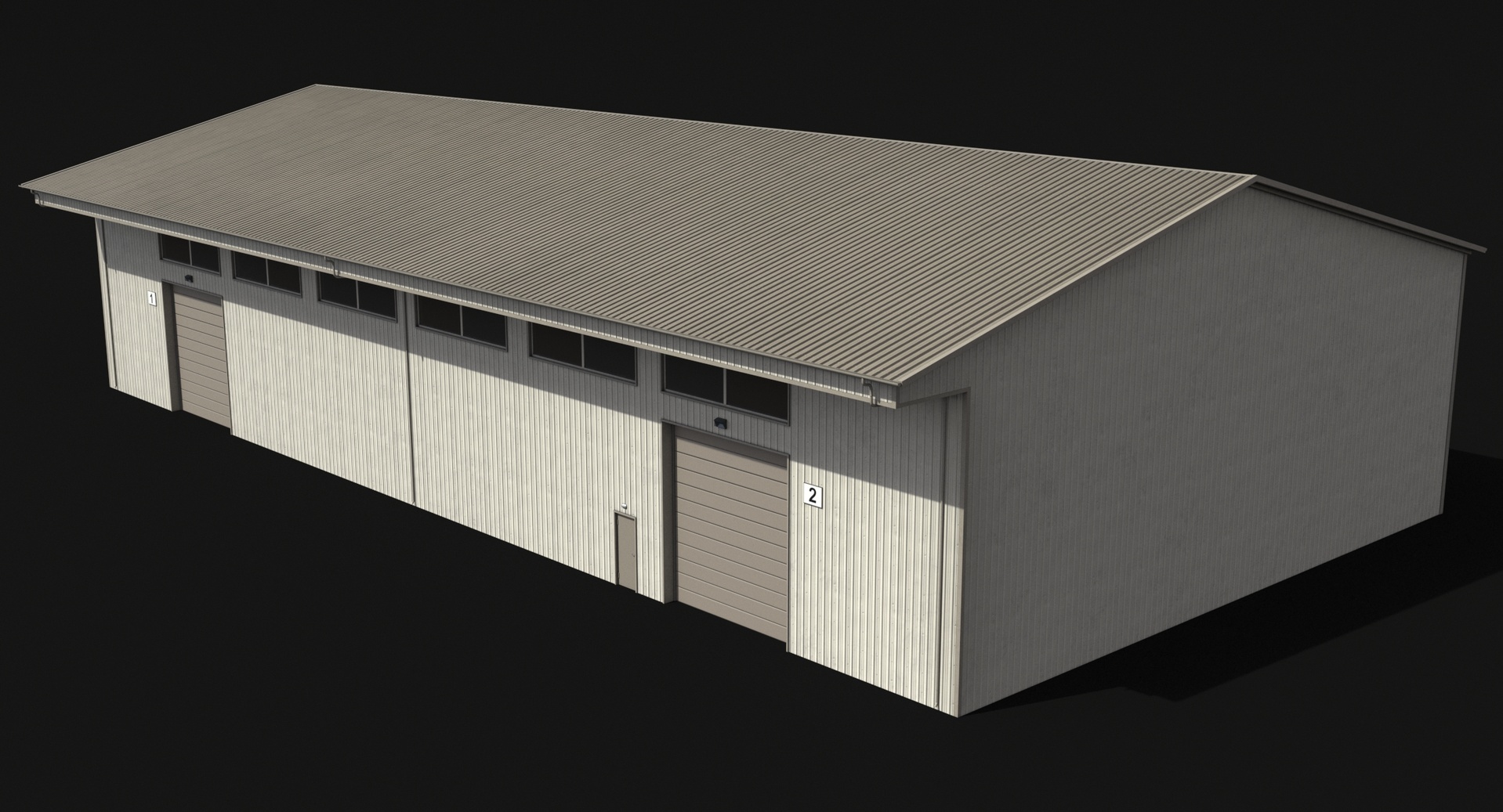 Media 1 for listing Industrial Building PBR Low Poly