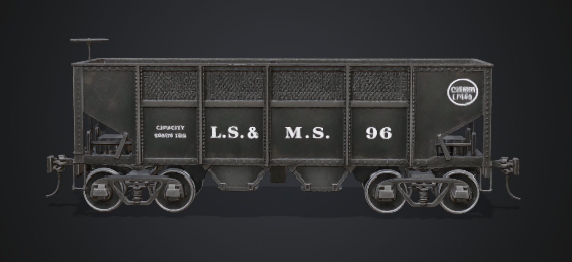 Media 1 for listing Coke Hopper 1919 Low Polly