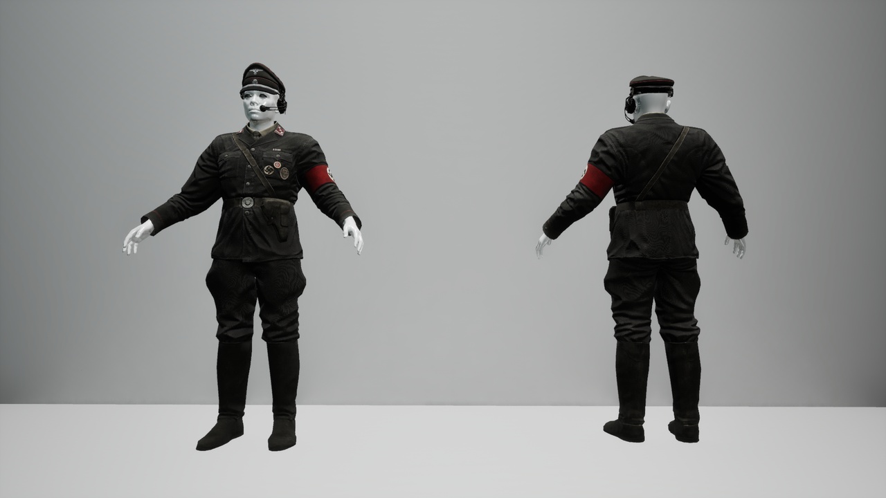 Média 1 pour l'article Metahuman Nazi Commander Outfit