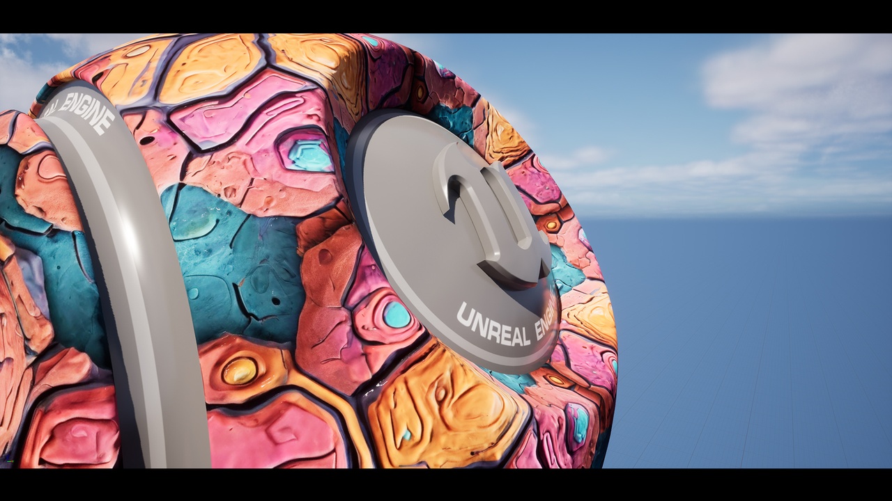 Media 1 for listing Colorful Surface Material Pack | 30 Customizable 4K PBR Materials for UE