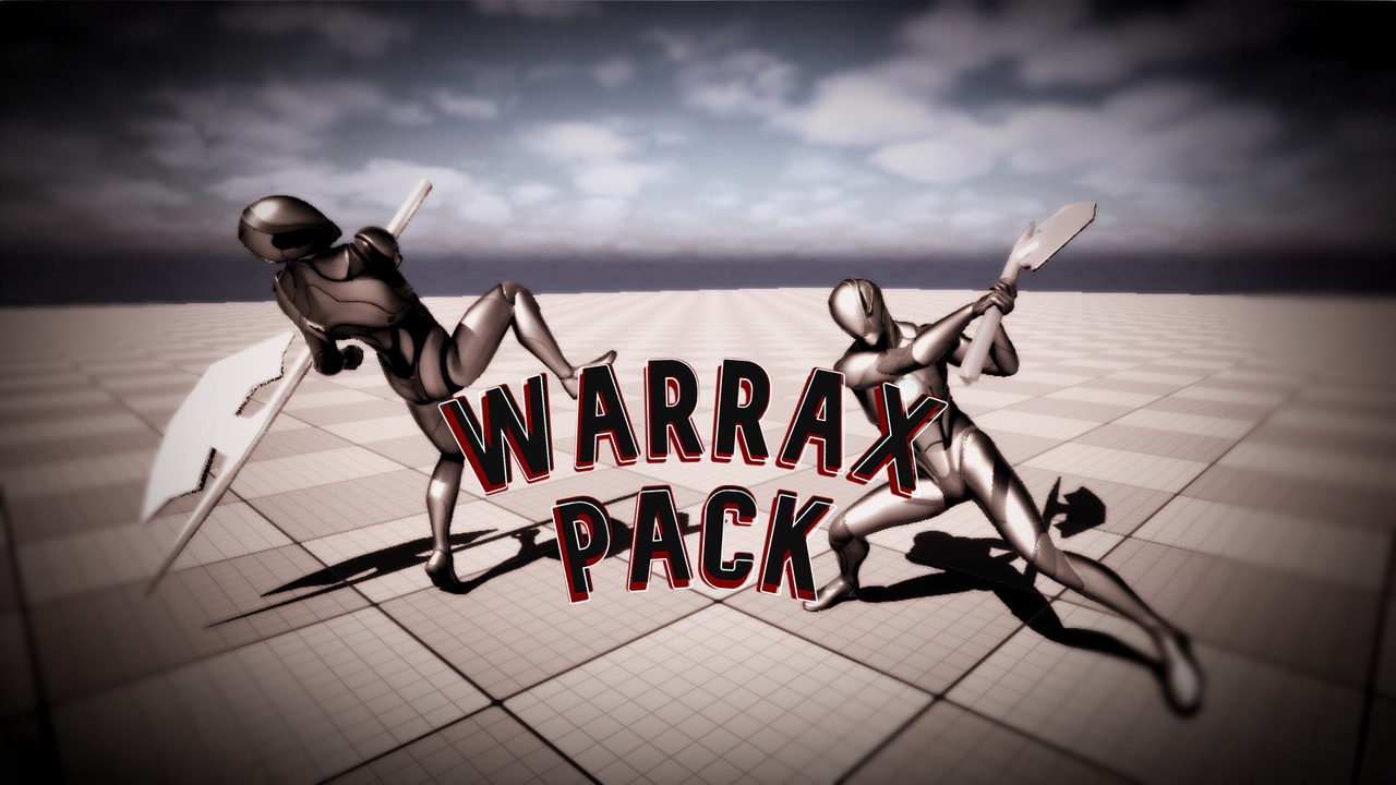 Warrax Animation Pack And Playable Character 제품 등록을 위한 미디어 1개