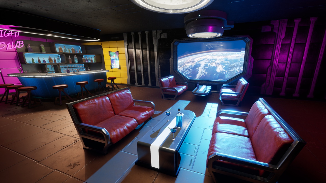 商品 NightClub - Futuristic Ambience 的媒体 1