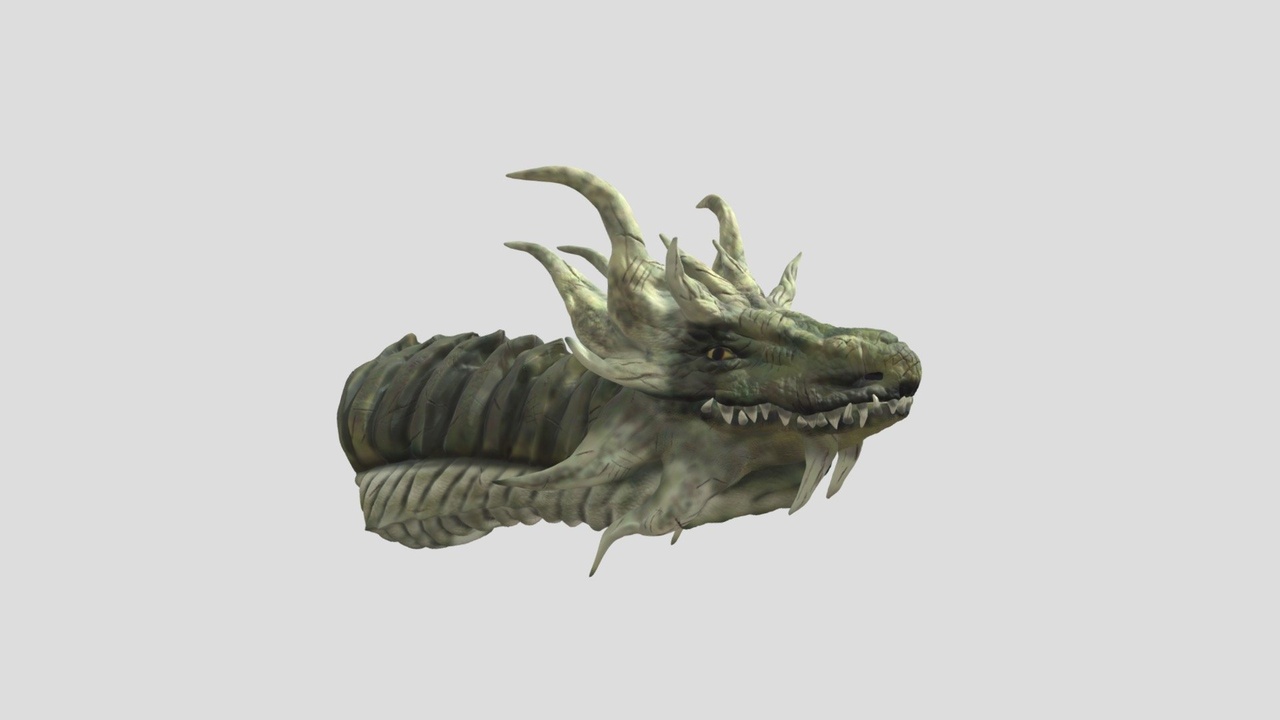 Media 1 for listing High-Quality 3D Dragon Model | Fantasy Creature