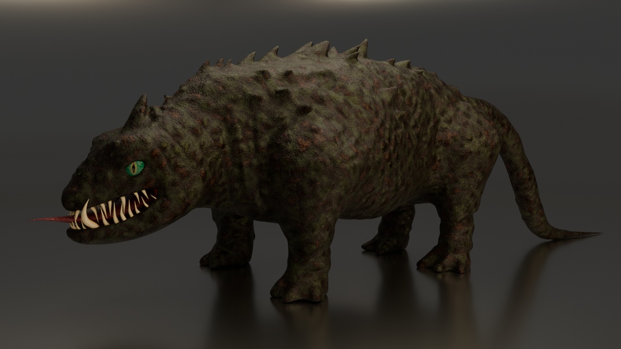 Media 1 for listing Fantasy Reptile Creature