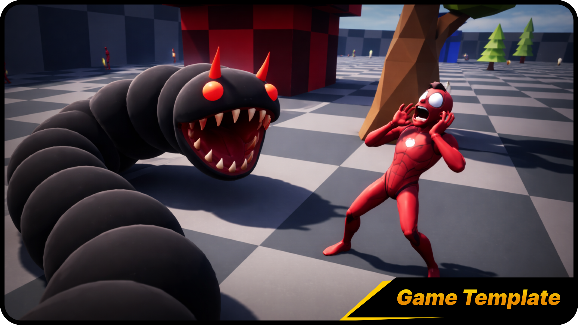 Hungry Worm Game Template | Fab