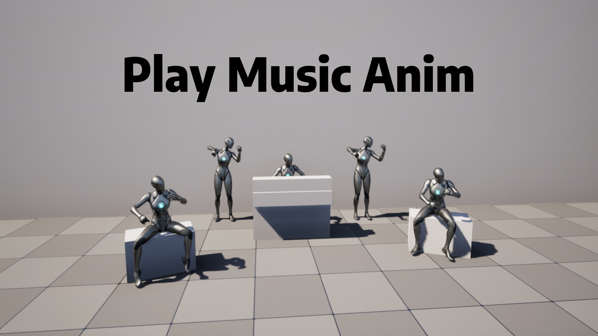 Play Music Anim | Fab