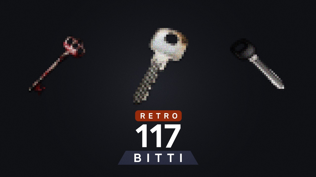 Media 1 for listing BITTI - Key 117 (Retro)