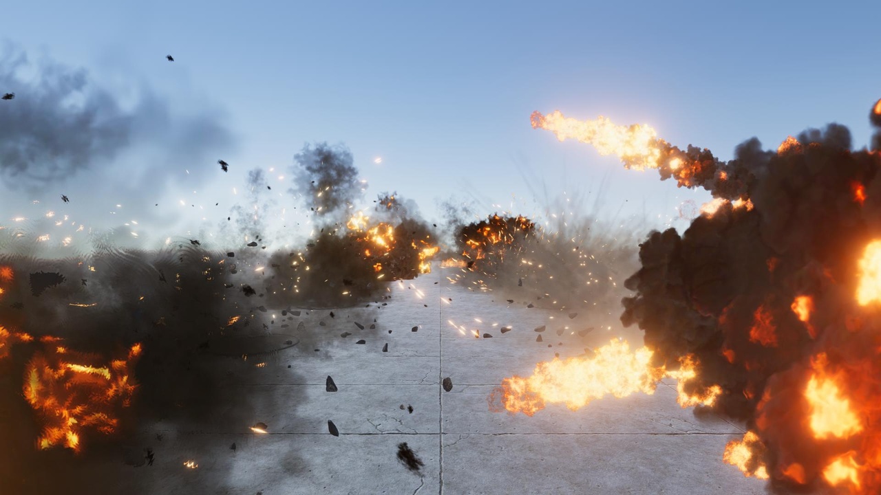 3D Fire and Explosions 제품 등록을 위한 미디어 1개