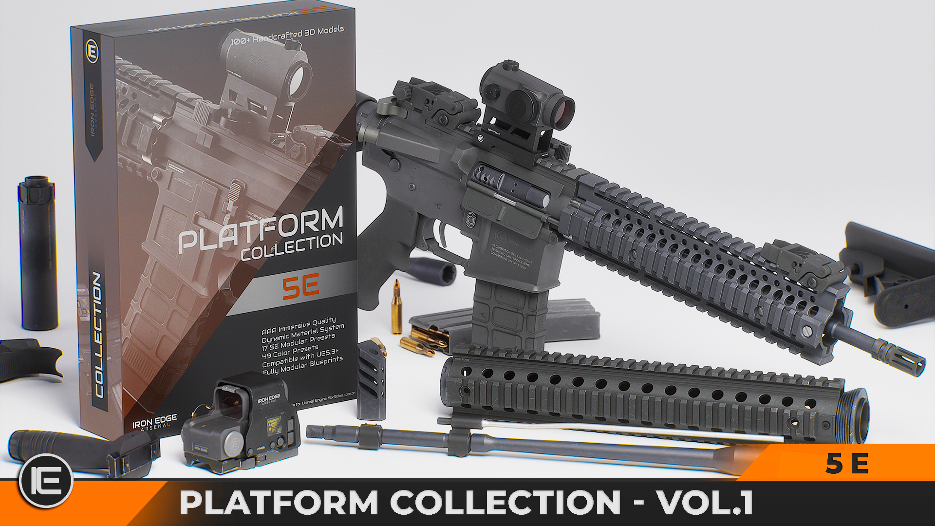 IE Ultimate Modular Kit - Extraction Shooter Rifle - 5E