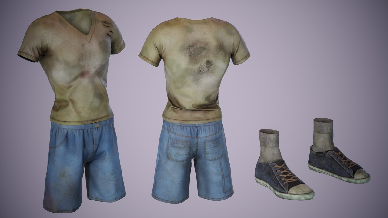商品 Zombie Clothes Pack 1 的媒体 1