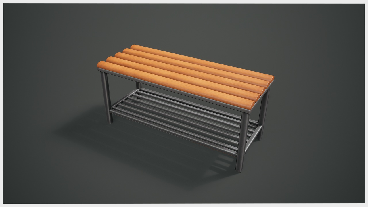 Media 1 for listing Stylized Realism Bench