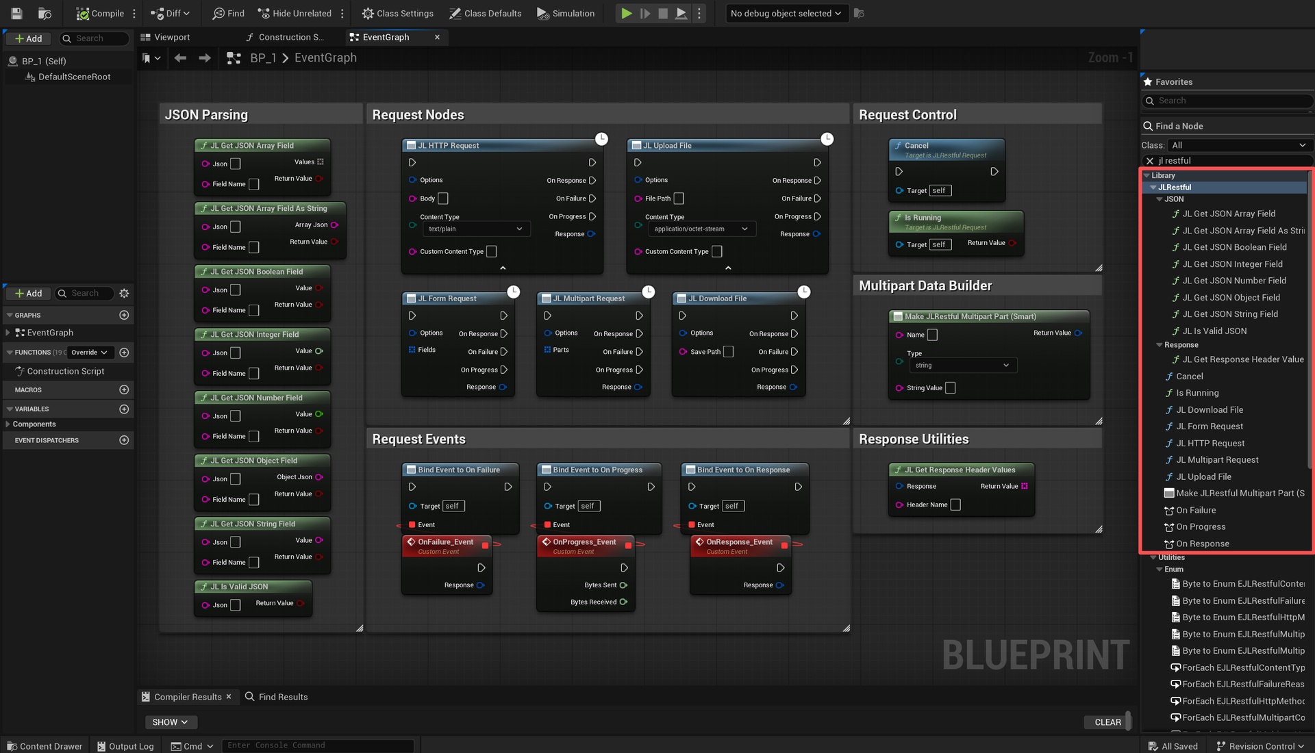 JLRestful — Blueprint & C++ HTTP Client for Unreal Engine | Fab