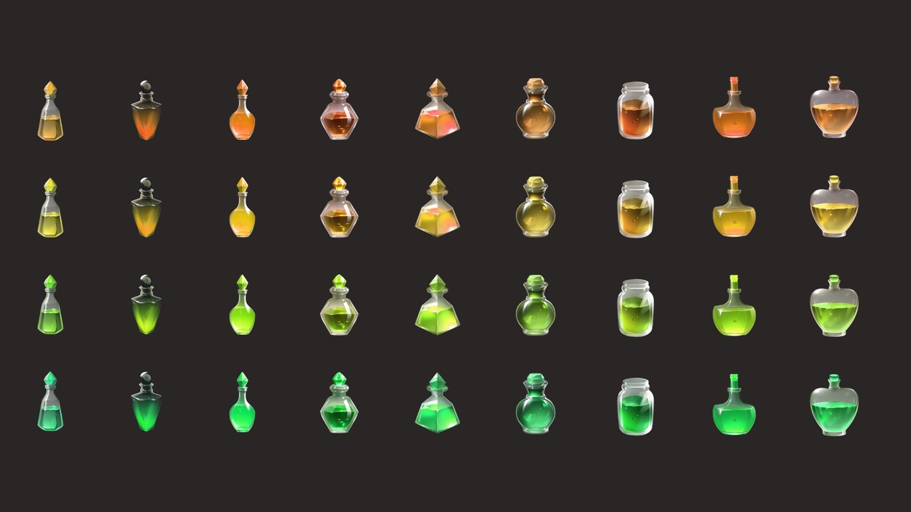 Media 1 for listing Set Potions