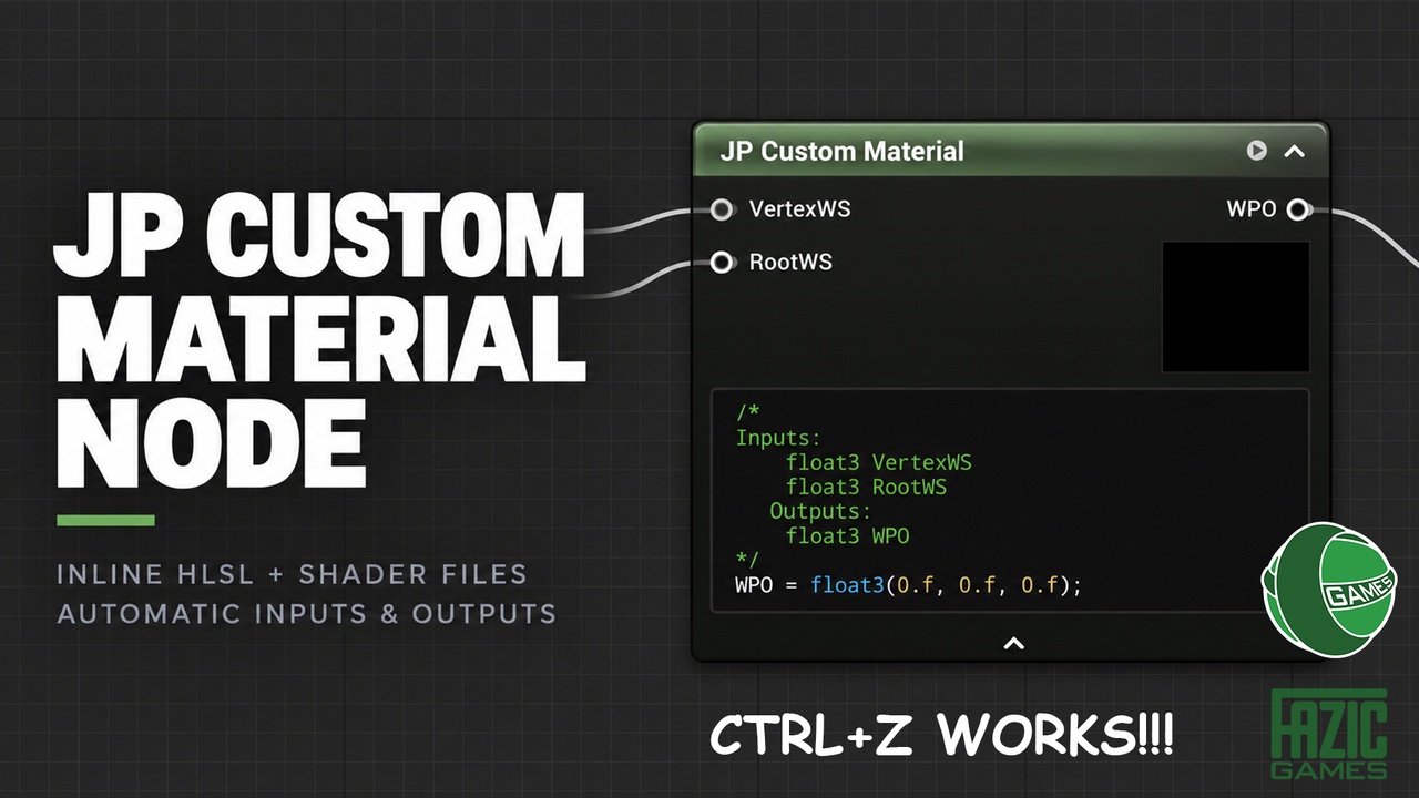 Media 1 for listing Custom material node