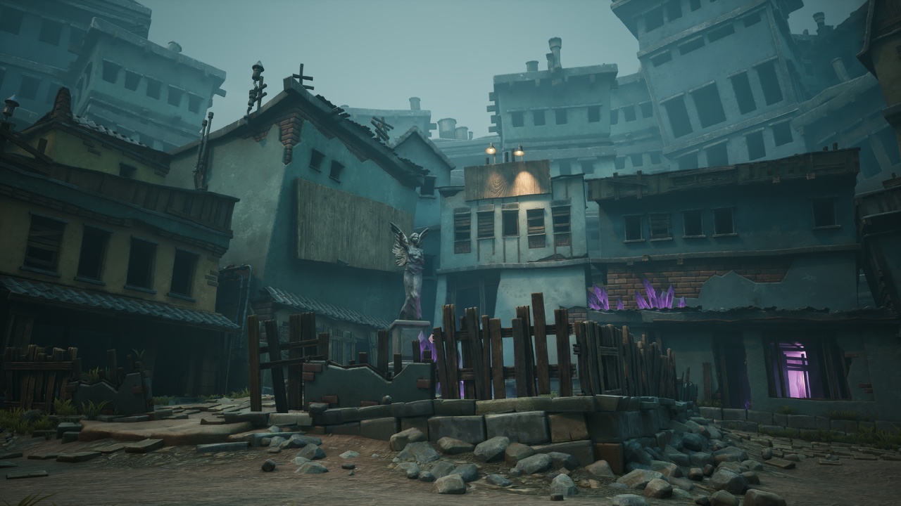Media 1 for listing Stylized Abandoned Houses - Modular Environment Pack