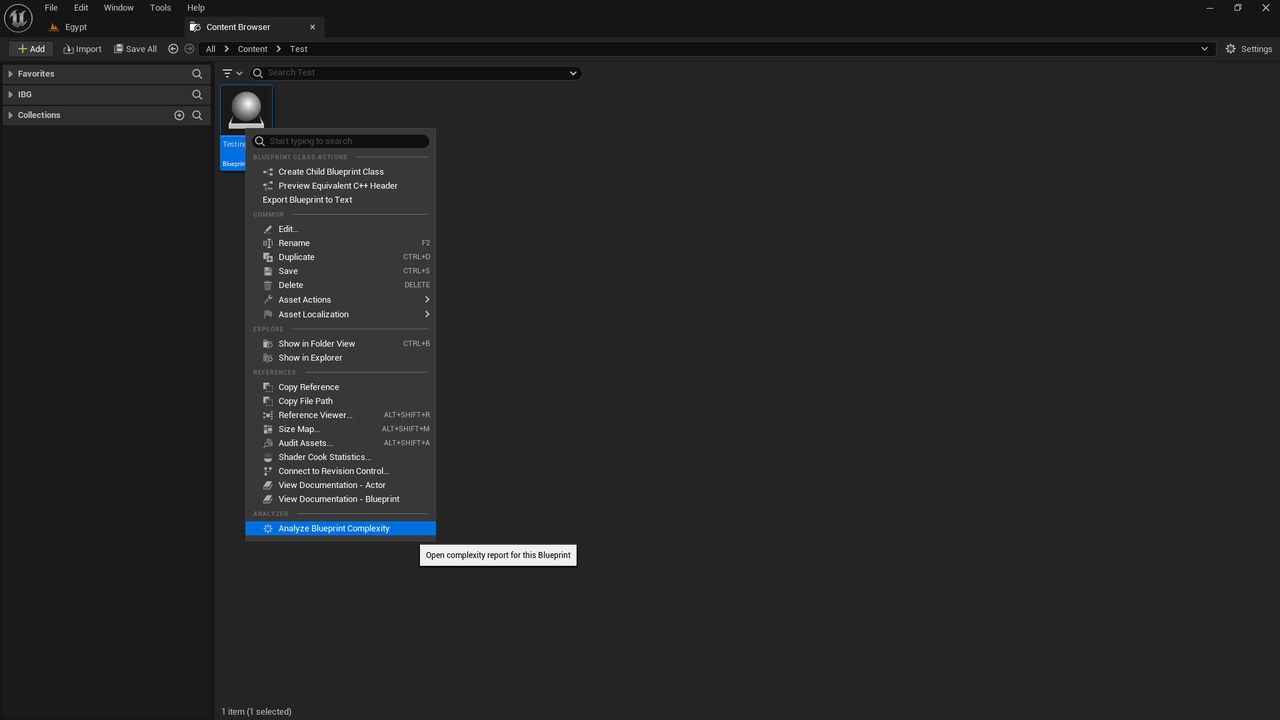 Media 1 for listing Blueprint Complexity Analyzer