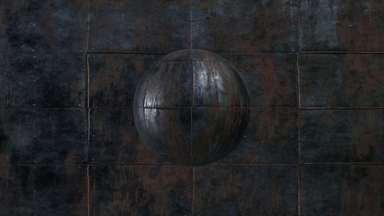 Media 1 for listing Weathered Metal Plates Material Pack