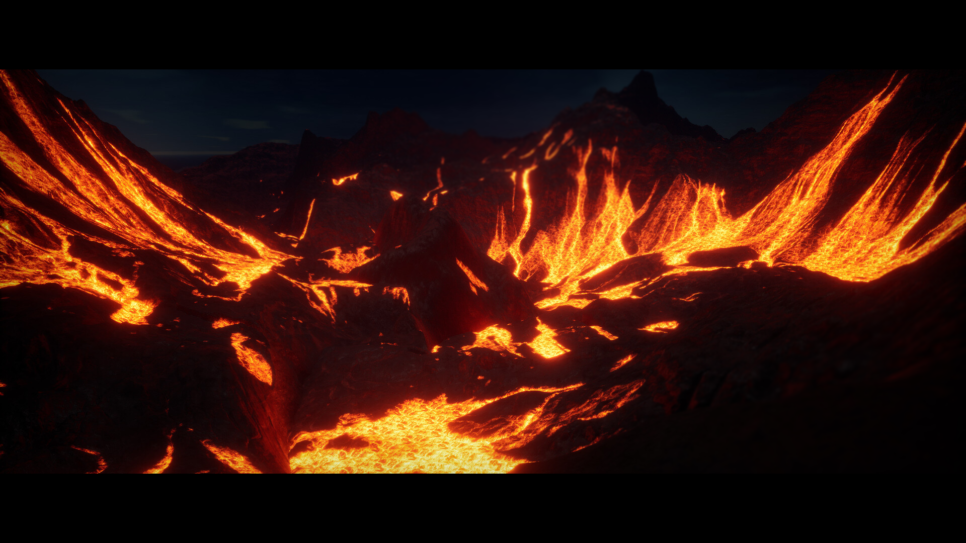 8K Volcano Landscape Pack | Fab