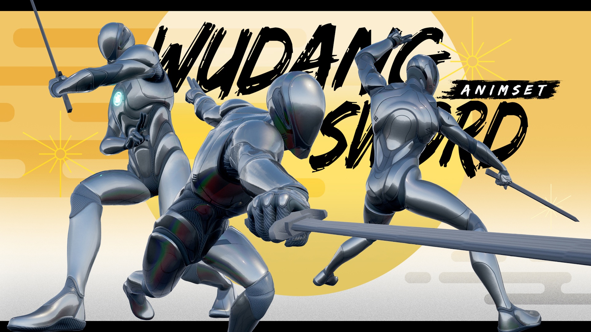 Media 1 for listing Wudang Sword AnimSet