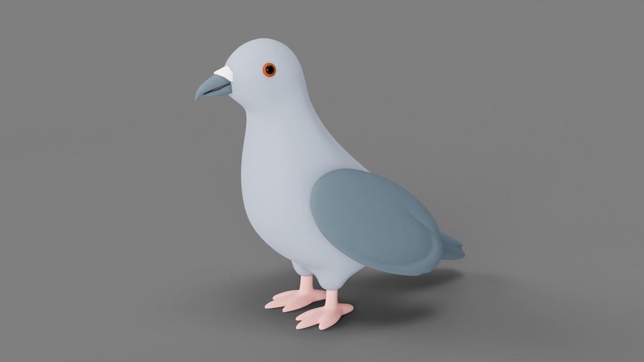 Media 1 for listing Stylized Pigeon