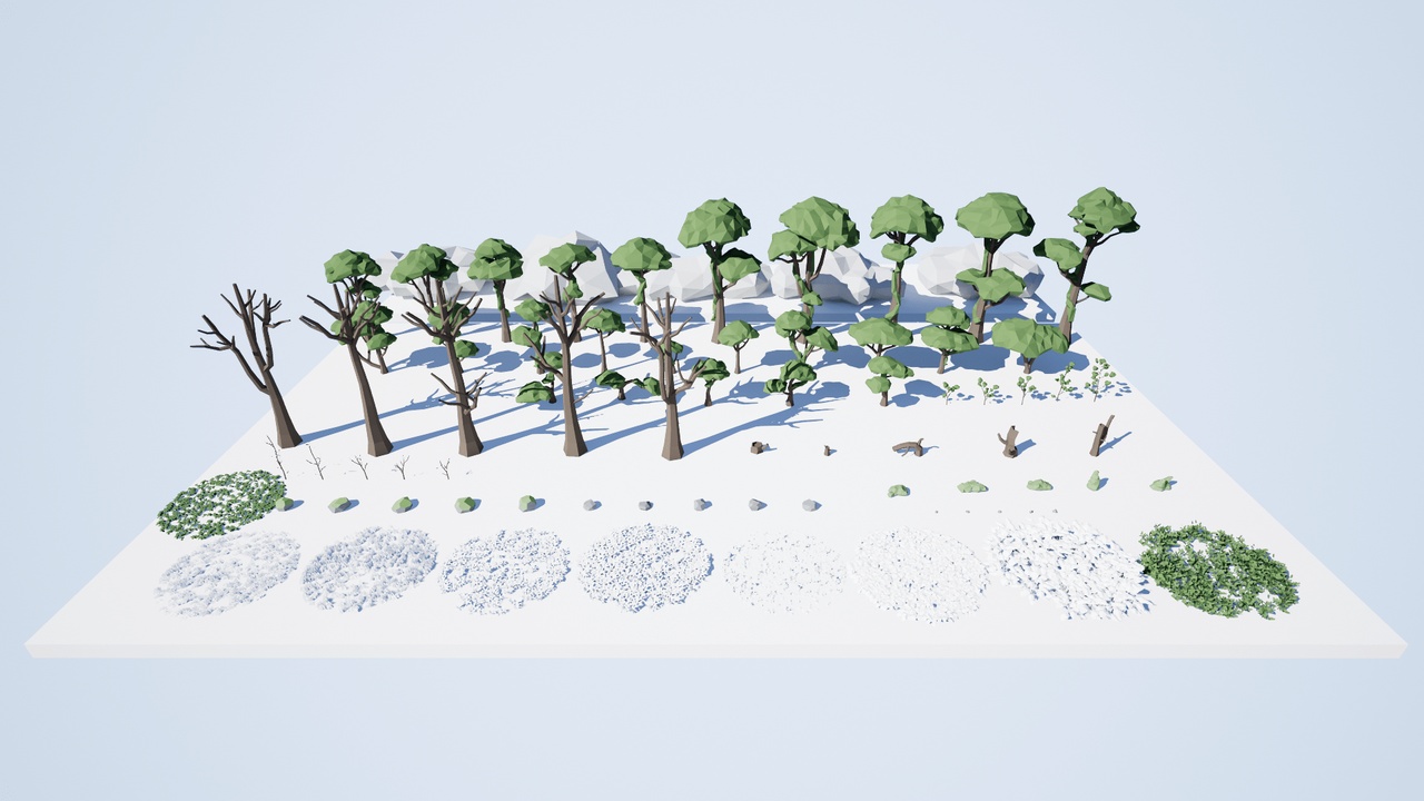 Multimedia 1 para anuncio Low Poly: Jungle