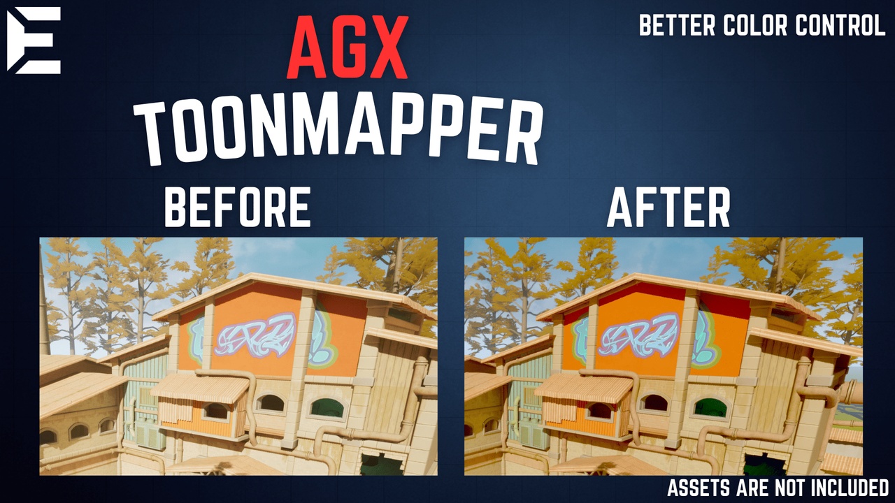 Media 1 for listing AGX Toonmapper | Post Processing Material | Better color control