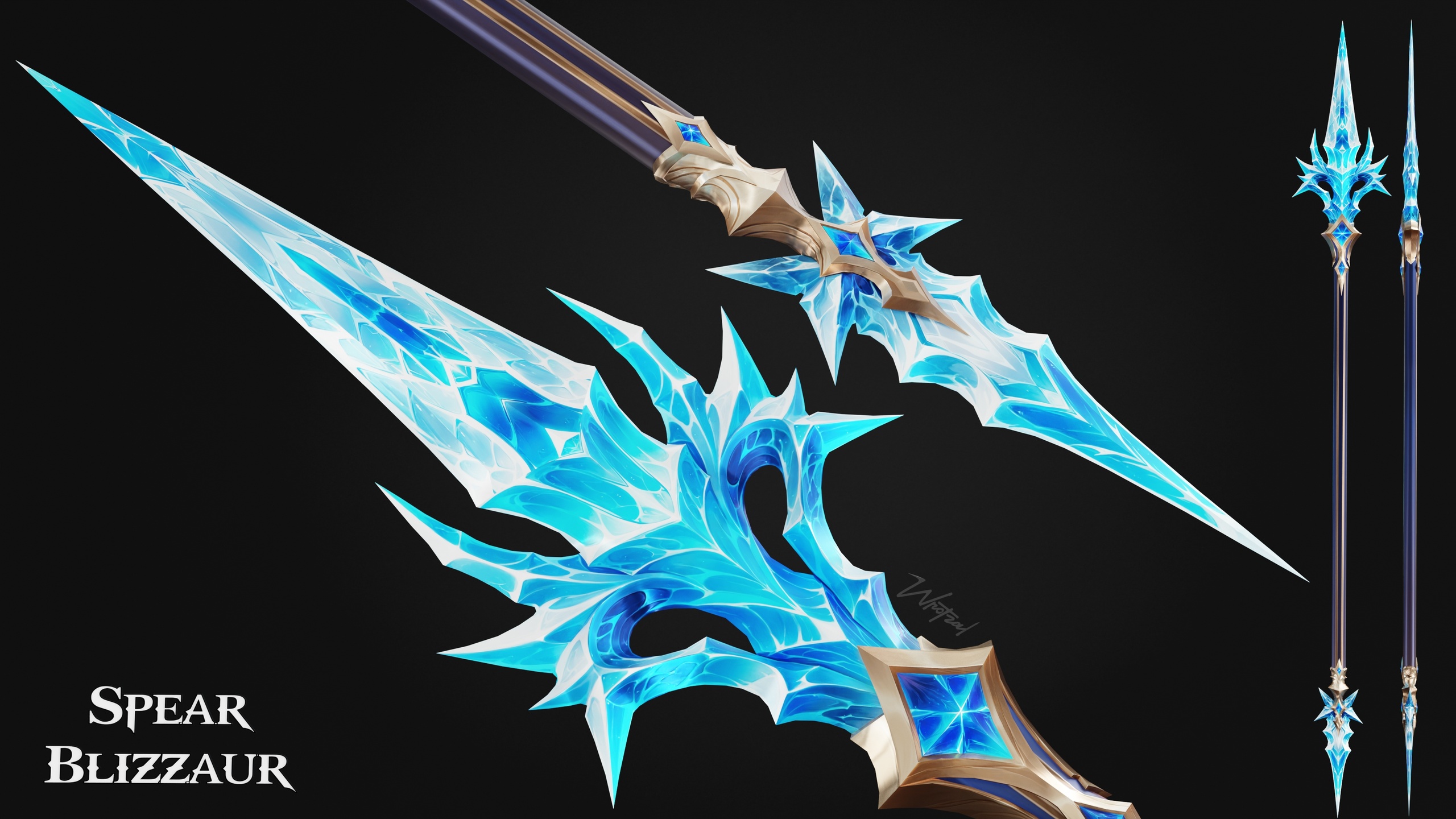 Media 1 for listing Spear Blizzaur [Stylized Fantasy]