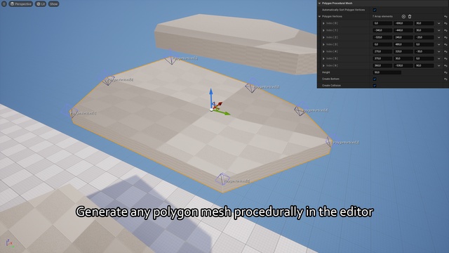 Polygon Procedural Mesh | Fab
