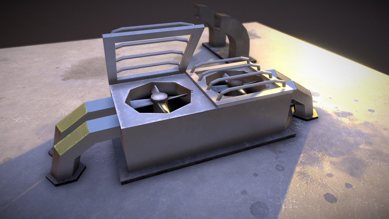 Media 1 for listing LOW POLY VENTILATION