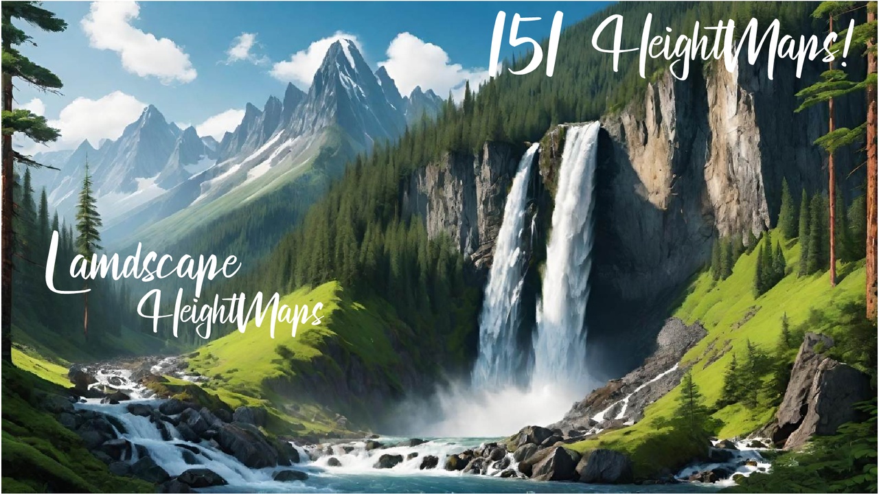 Landscape HeightMaps | Fab