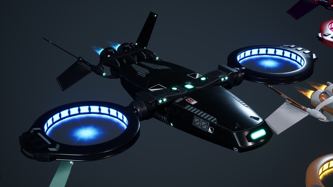 Media 1 for listing SciFi Drone Flying Pawn