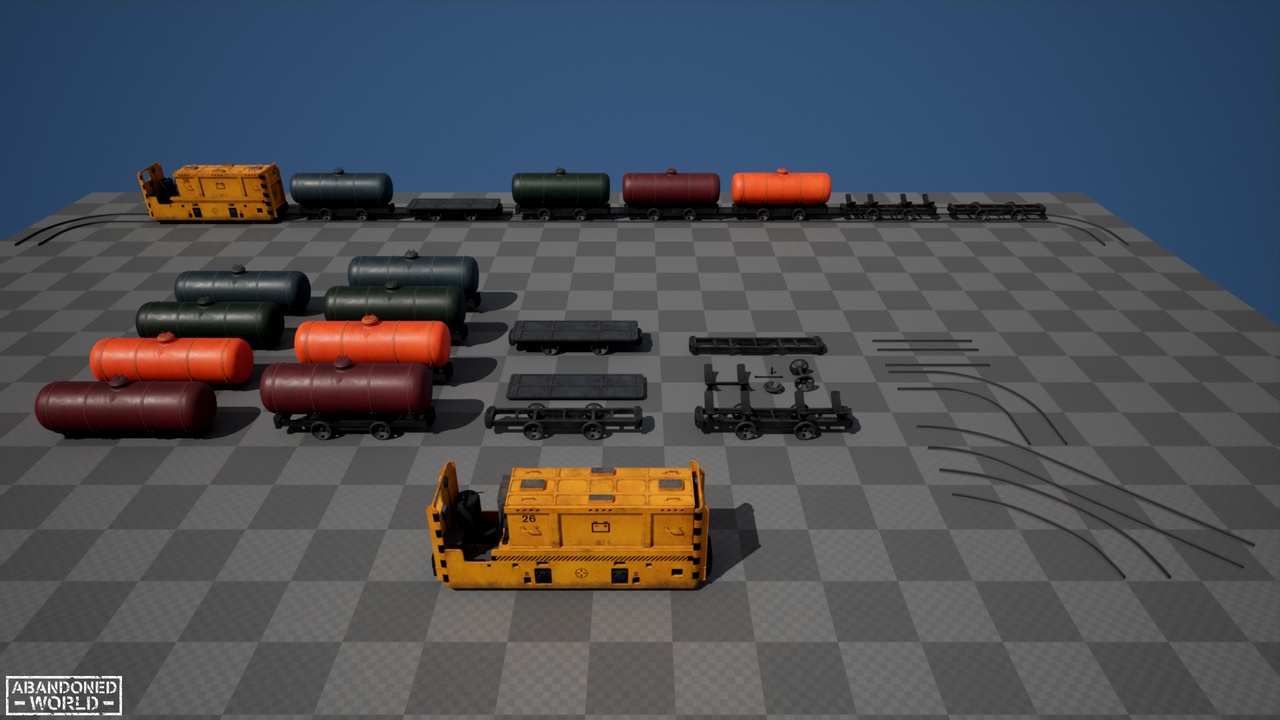 商品 Underground Battery Electric Locomotive Full Pack 的媒体 1