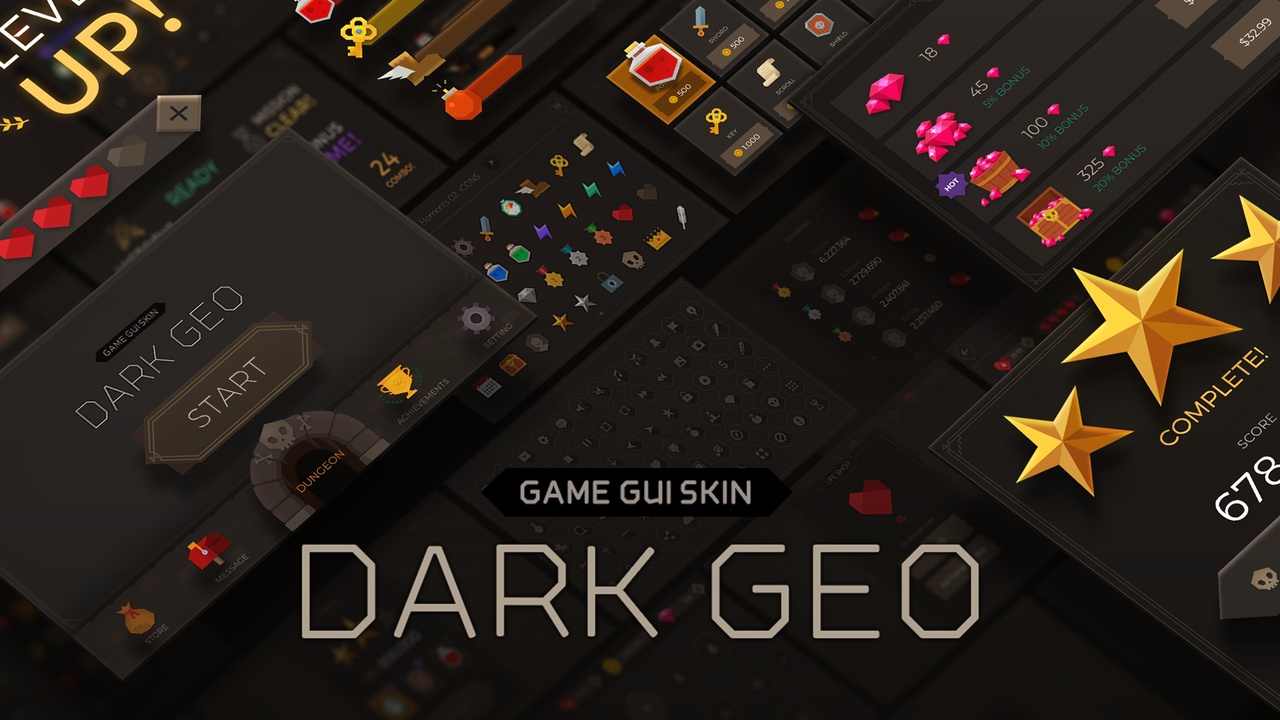Media 1 for listing GUI - Dark Geo