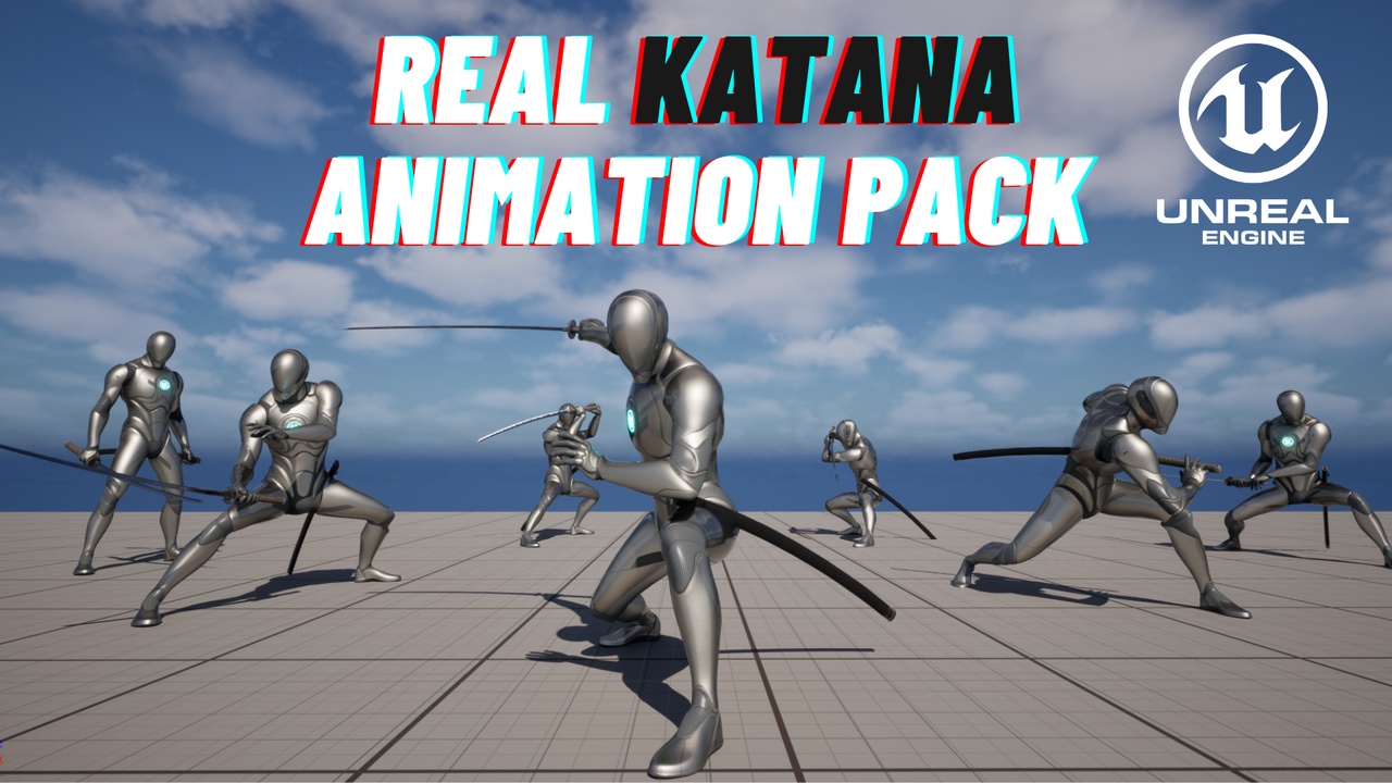 Media 1 for listing Real Katana Animation Pack