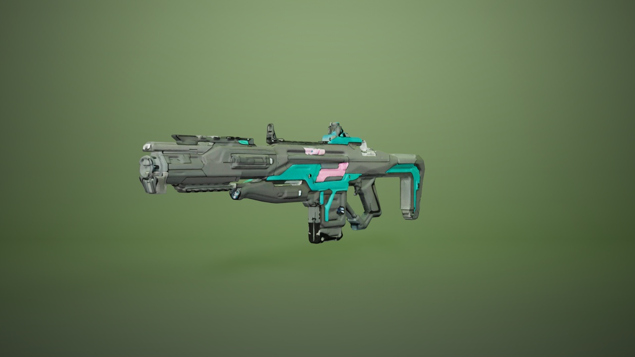Media 1 for listing Cyberpunk Plasma Rifle - MK2