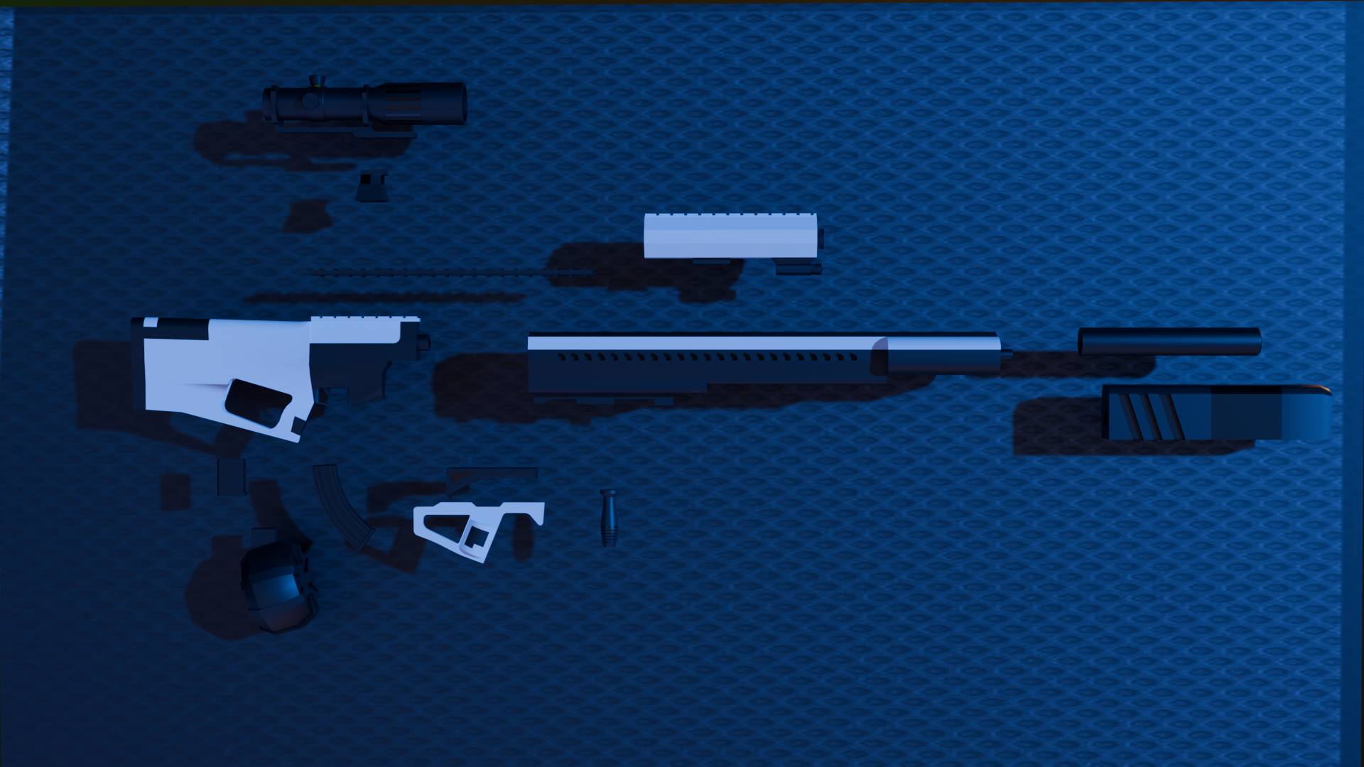 Stylized Modular Weapon Pack | Fab