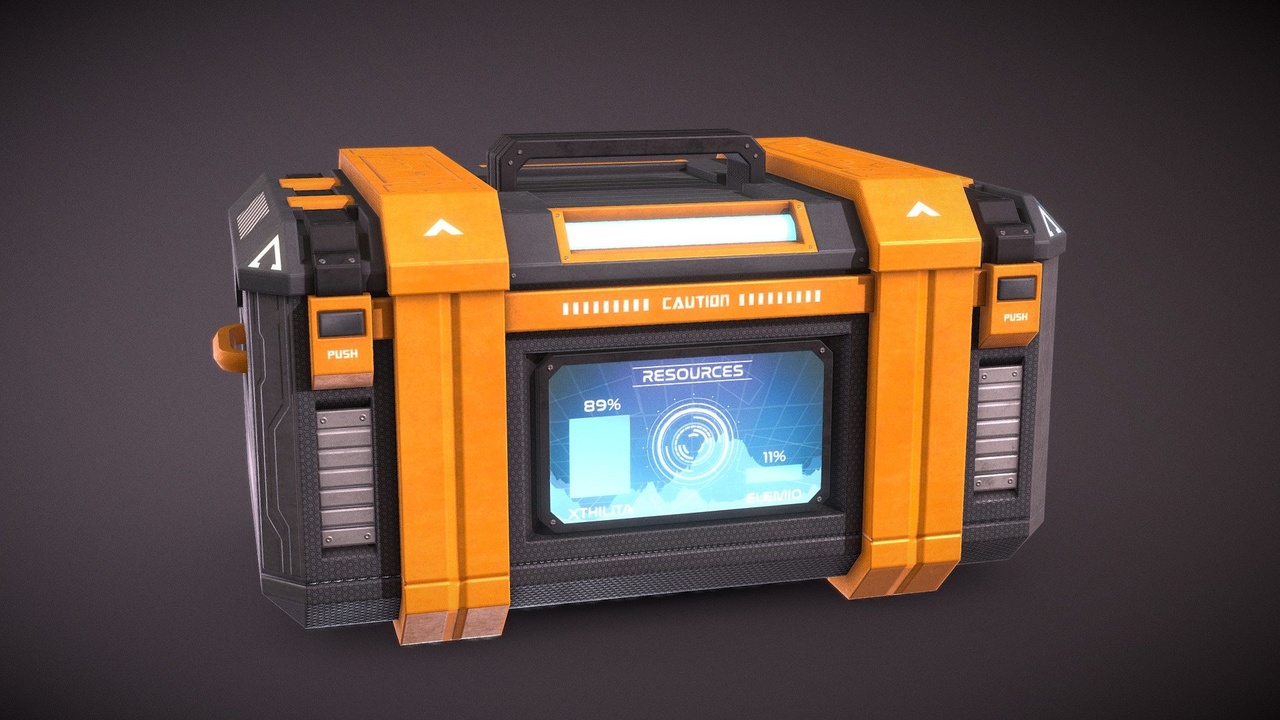 Sci-Fi Crate | Fab